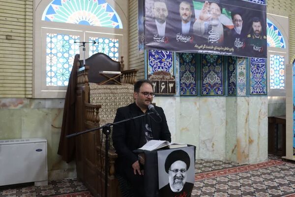 مراسم بزرگداشت شهدای خدمت در منطقه 6 تهران