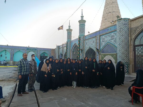 حضور دختران رضویه در اردوی راهیان نور