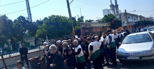 عزاداری شهادت ثامن‌الحجج(ع) در جویبار