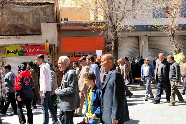 تجلی شکوه راهپیمایی روز قدس در آباده