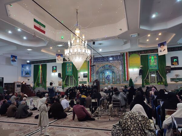 قاب پانا میزبان جشن ولادت امام زمان(عج) در مسجد خاتم پیامبران 