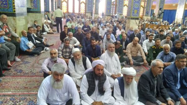 مراسم بزرگداشت شهید سید حسن نصرالله در یزد