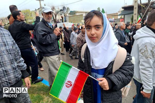 راهپیمایی روز قدس و تشییع شهید اقتدار در مرودشت