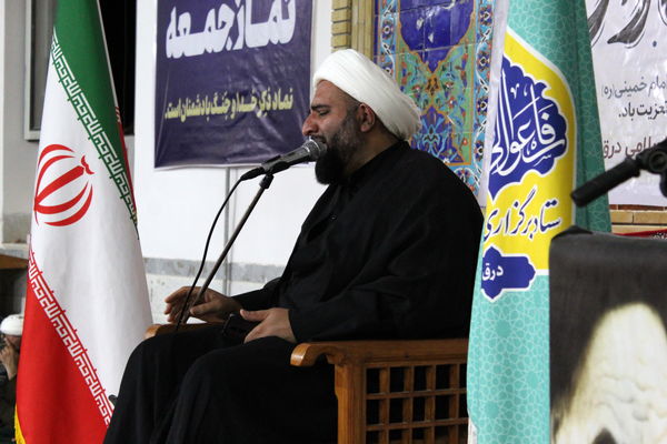 برگزاری مراسم گرامیداشت سالگرد ارتحال امام خمینی (ره) در شهر درق