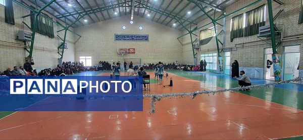 برگزاری مسابقات جام اقتدار ایران در شهرستان سامان با حضور پرشور دانش‌آموزان