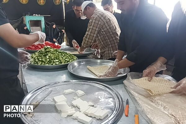 استقرار موکب‌های مردمی، دانش آموزی و خدمت‌رسان ارتش به زائران اربعین