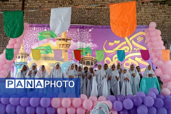 ویژه برنامه دهه کرامت درشهر لپویی 