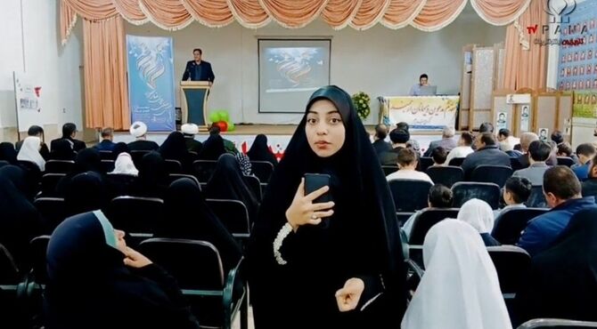 اجلاس سراسری نماز دانش‌آموزی استان زنجان و تجلیل از برگزیدگان شهرستان خدابنده
