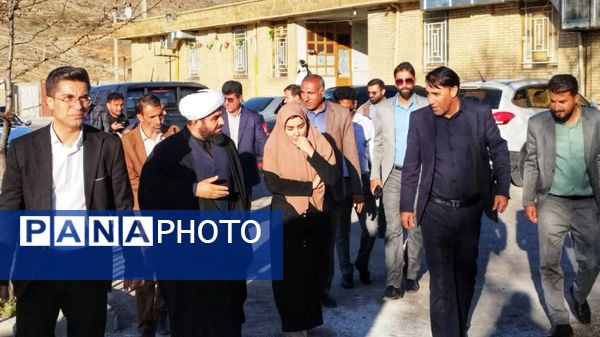بازدید سرپرست دانشگاه علوم پزشکی یاسوج از مراکز بهداشتی و درمانی شهرستان مارگون