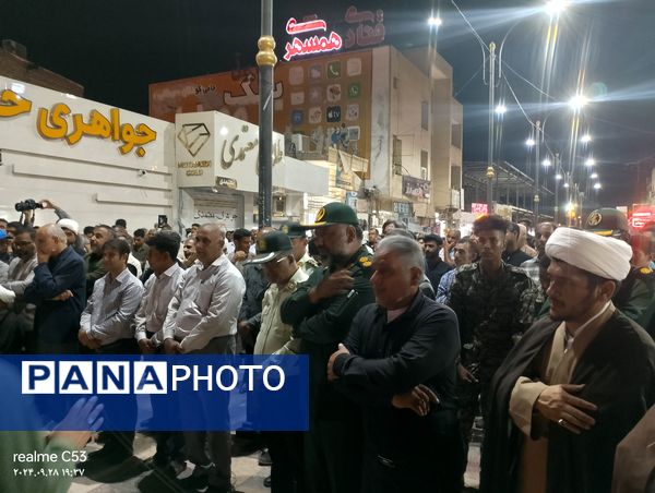 تجمع مردم رودان در محکومیت ترور شهید سیدحسن نصرالله