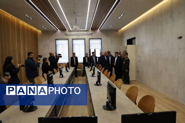 آیین بهره‌برداری از پروژه‌های عمرانی مرکز آموزشی استعدادهای درخشان شهید مدنی تبریز