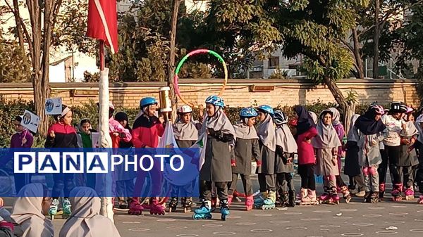 برگزاری المپیاد ورزشی دانش‌آموزان با هدف ترویج نشاط و سلامت در مدرسه پنجم مهر