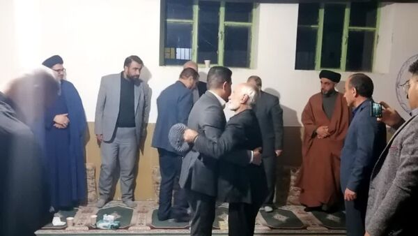 مراسم ترحیم دو قاضی خوشنام کهگیلویه و بویراحمد در دهستان کریک