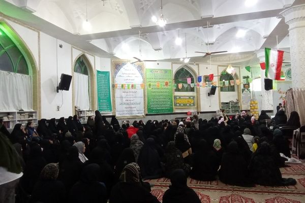 جشن نیمه شعبان در مسجد جامع شهر کندر