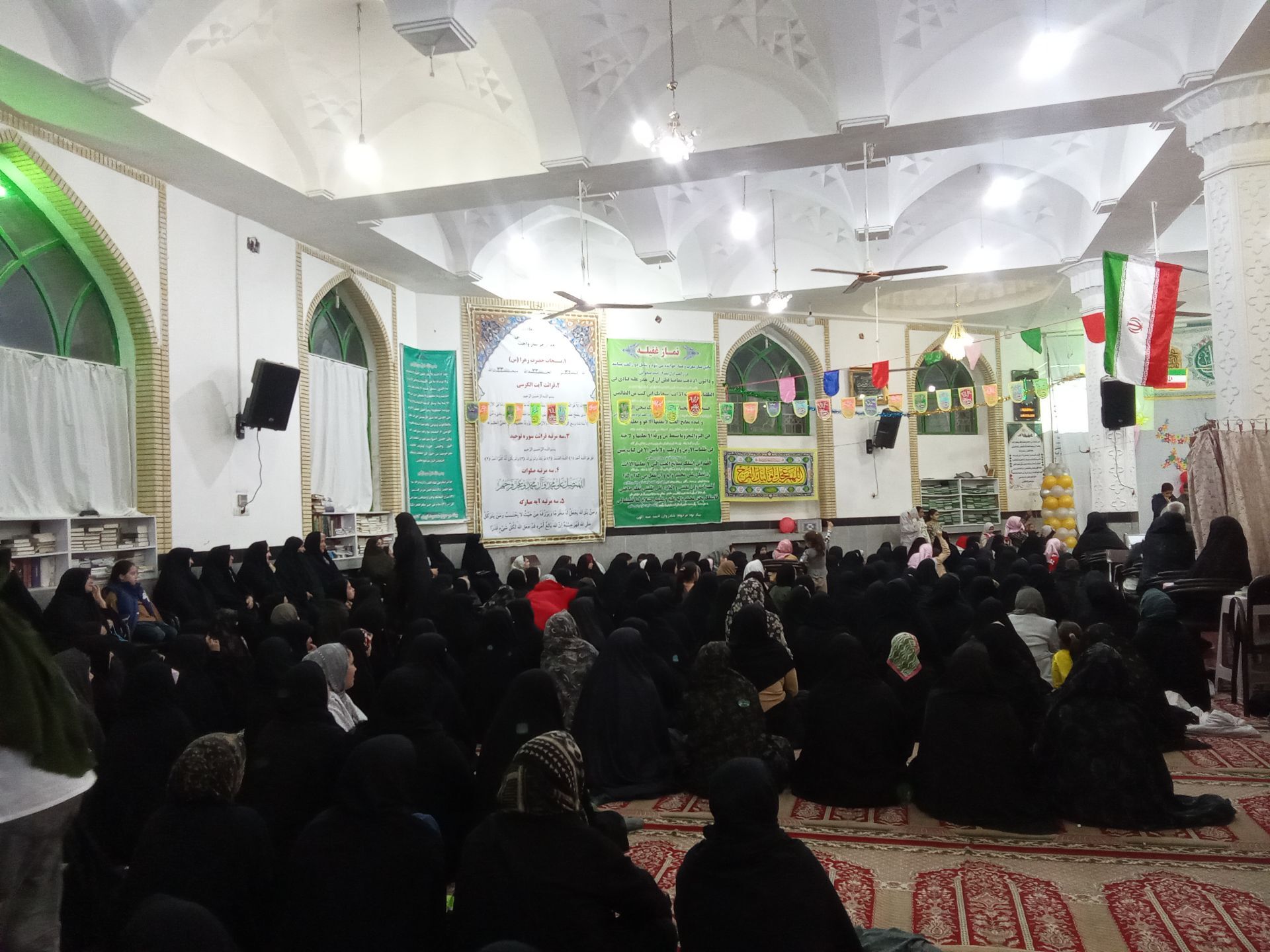 جشن نیمه شعبان در مسجد جامع شهر کندر