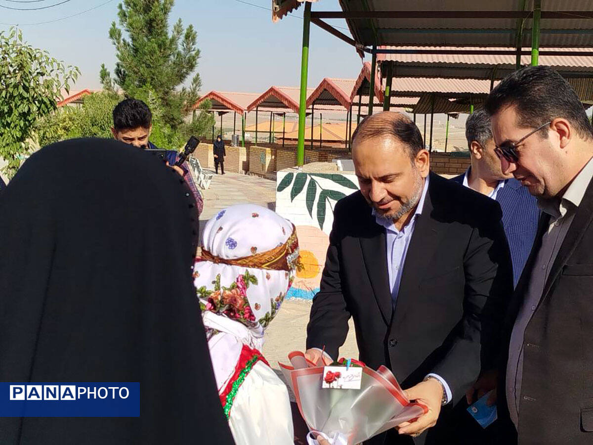 بازدید معاون پرورشی و فرهنگی وزیر آموزش و پرورش از اردوگاه دانش‌آموزی شهید چمران 