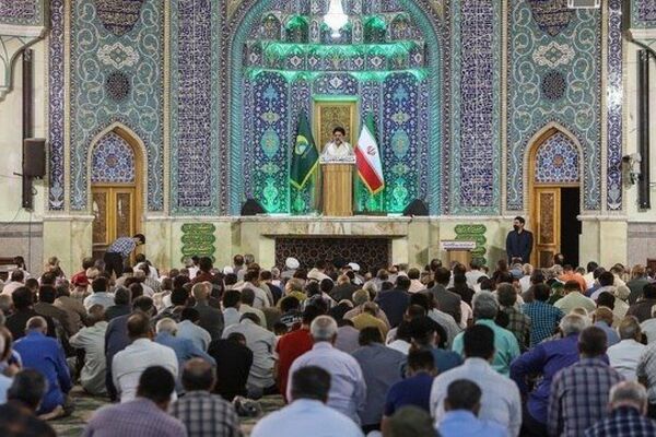 نماز عید سعید قربان در حرم حضرت عبدالعظیم حسنی (ع) شهرری