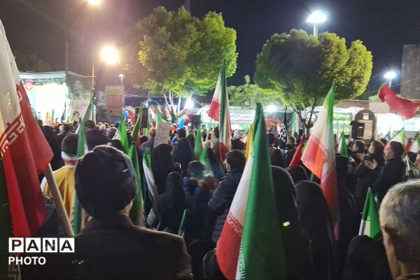 تجمعات شبانه ضد صهیونیستی در میدان نماز شهرری 
