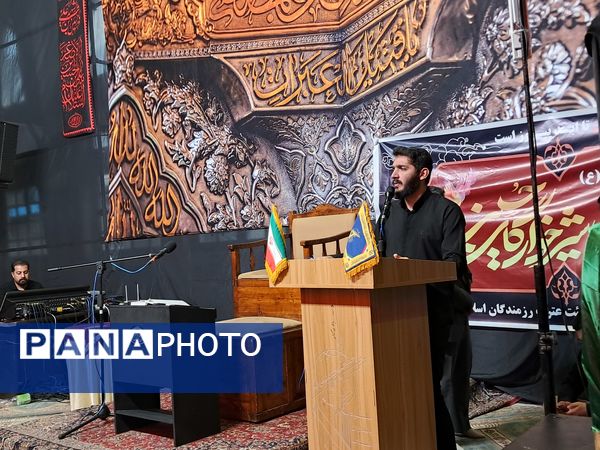 مراسم شیرخوارگان حسینی در حسینیه عاشقان ثارالله قائمشهر