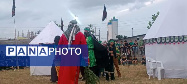 آیین شبیه‌خوانی در شهرستان محمودآباد