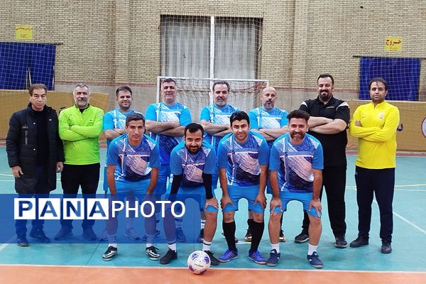 مسابقات فوتسال جام اقتدار ایران ویژه فرهنگیان به مناسبت دهه فجر در ناحیه دو شهرری 