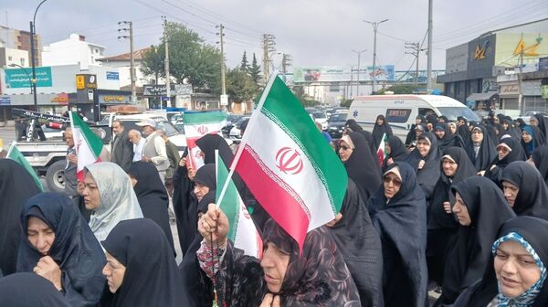 فریاد امت و راهپیمایی بشارت نصر در شهرستان محمودآباد