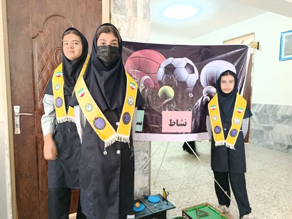 تلفیق ورزش و هنر در دبیرستان وکیلی 3