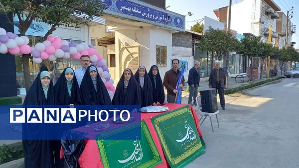 برپایی موکب به‌مناسبت نیمه شعبان در بهنمیر 