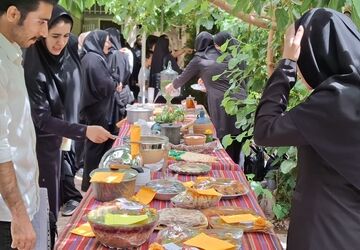 جشنواره غذای سالم و استقبال گسترده شهروندان پیشوایی 