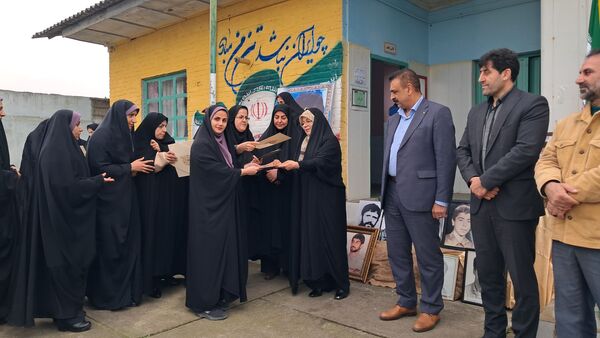 افتتاح مرکز دولتی یادگیری محلی روستای تلوک قائمشهر