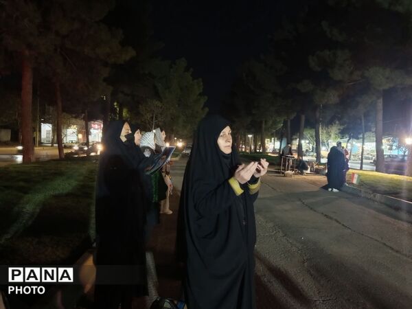 حضور مردم نمایشی از اتحادوهمبستگی دربلوار جمهوری نیشابور
