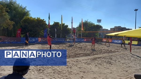 هفته دوم لیگ برتر والیبال ساحلی کشور در مراغه