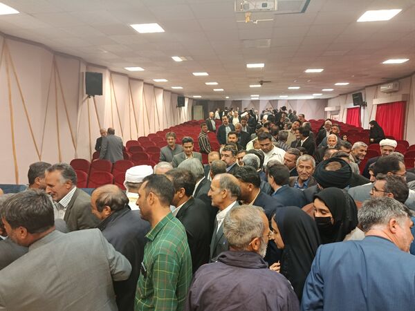 تودیع و معارفه بخشدار منطقه رضویه 
