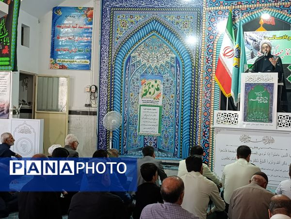 برگزاری نماز عبادی سیاسی جمعه در شهرستان خلیل آباد