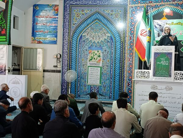 برگزاری نماز عبادی سیاسی جمعه در شهرستان خلیل آباد