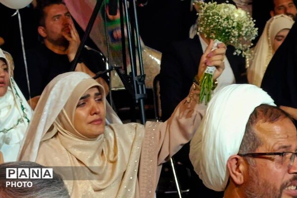 مراسم ازدواج آسان ۴۷ زوج جان فدا در شهرری