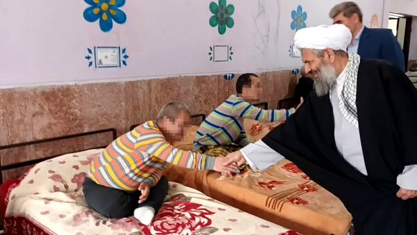 مهر نوروزی مسئولان در مرکز توانبخشی شهید بلبلی اهر
