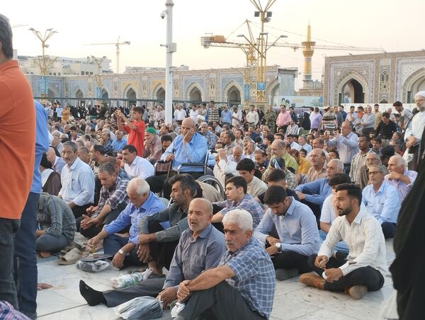 برگزاری مراسم چهلم رئیس‌جمهور شهید در حرم مطهر رضوی 