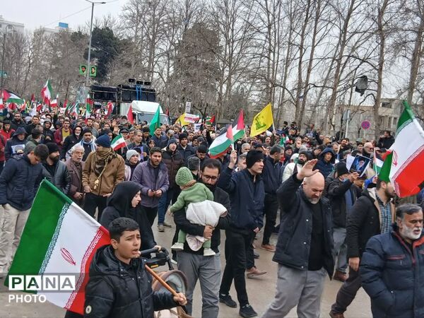 راهپیمایی روز جهانی قدس در محمدشهر کرج