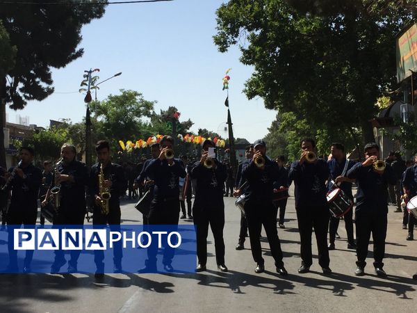 مراسم عزاداری عاشورای حسینی در شهرستان نیشابور 