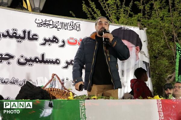 مراسم سوگواری چهلمین روز شهادت قائد امت و تشییع پیکر شهید در چهاردانگه