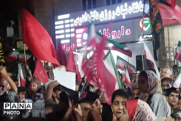 مشارکت رئیس اداره آموزش و پرورش  چهاردانگه در 185 امین همبستگی شبانه