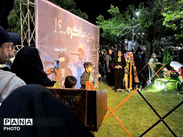 برپایی موکب پاتوق «نوجوان مبارز» در ساوجبلاغ 