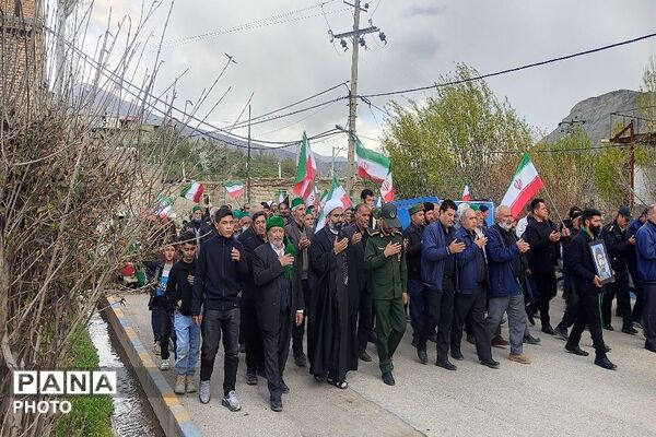 راهپیمایی اربعین شهادت قائد امت در شهر بار نیشابور-۲