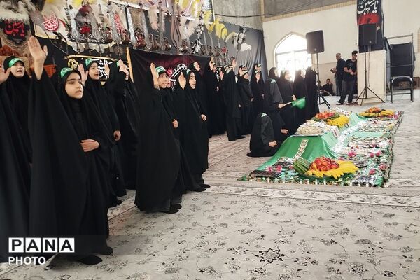 مراسم شهادت حضرت رقیه (س) در حسینیه حضرت ابوالفضل بهارستان دو