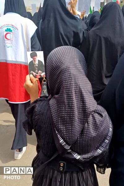 حضور فرزندان انقلاب بیرم در راهپیمایی روز قدس