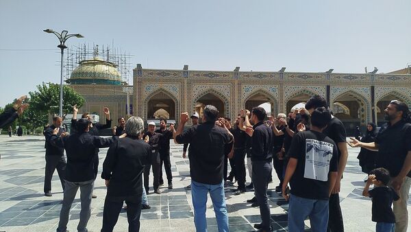 راهپیمایی جاماندگان اربعین حسینی در مشهد