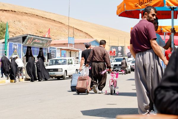 بازدید قائم مقام سازمان دانش‌آموزی از موکب‌های آذربایجان غربی