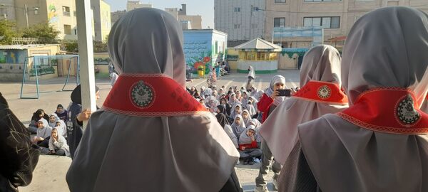 مراسم شهادت حضرت فاطمه زهرا و روز استکبار جهانی در دبستان نیایش 