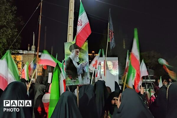 گذری بر رژه خودرویی در شهر بار نیشابور
